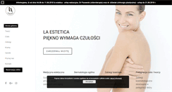 Desktop Screenshot of laestetica.pl